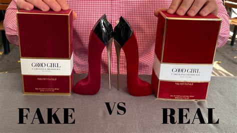 good girl perfume fake vs real